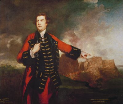 General William Keppel, Storming the Morro Castle by Joshua Reynolds